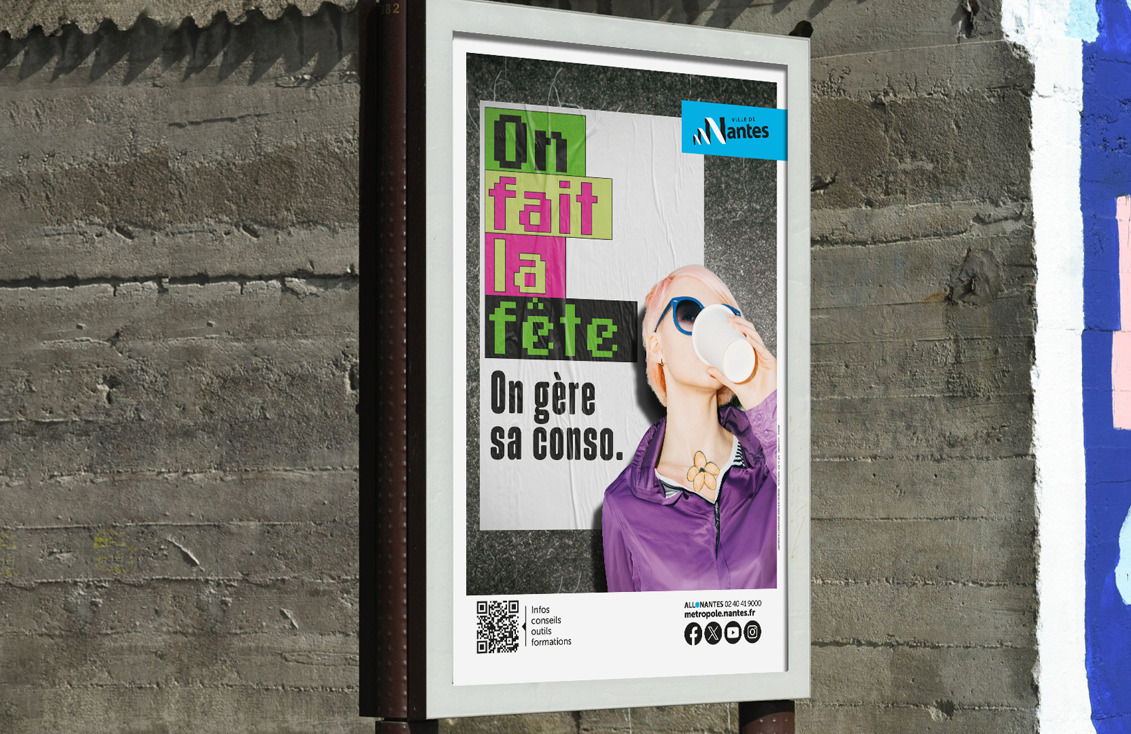 Triptyque campagne discriminations ville de Nantes