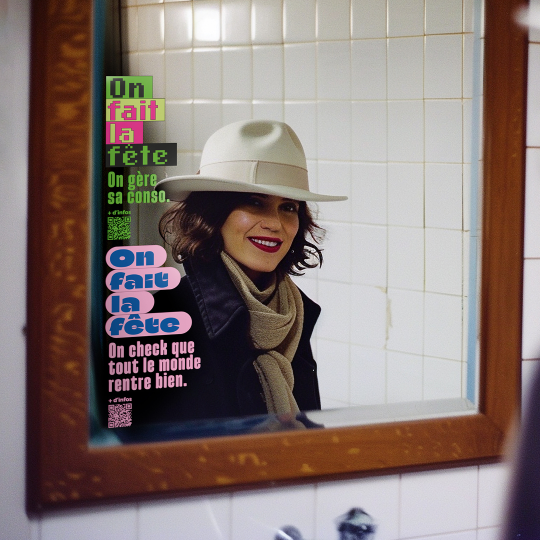 mockup sticker vitro